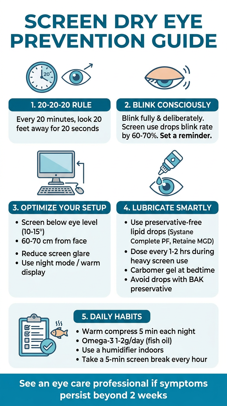 Screen Dry Eye Prevention Guide