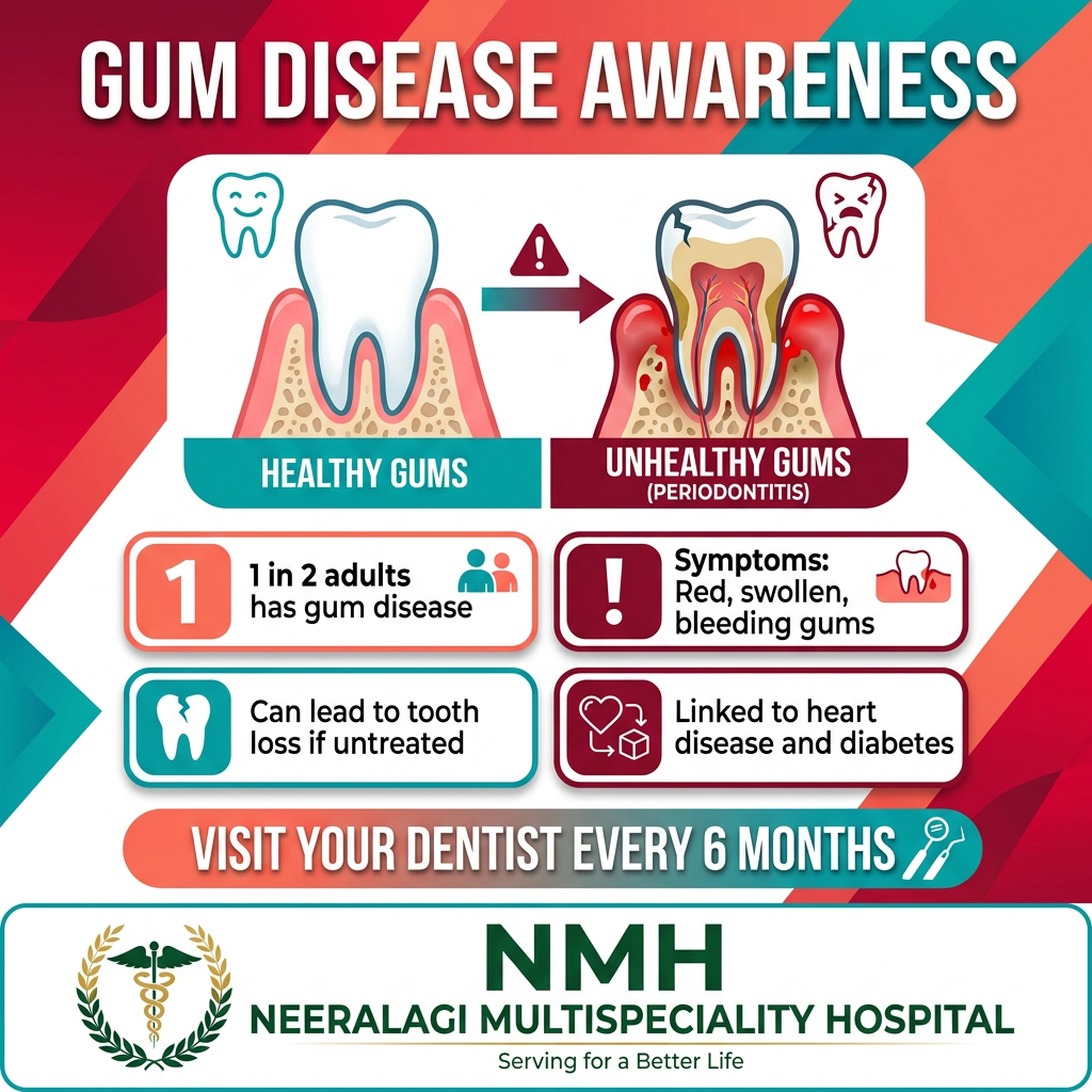 NMH Gum Disease Awareness Poster