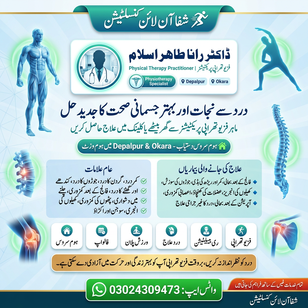 Physiotherapy Poster - Dr. Rana Tahir Islam