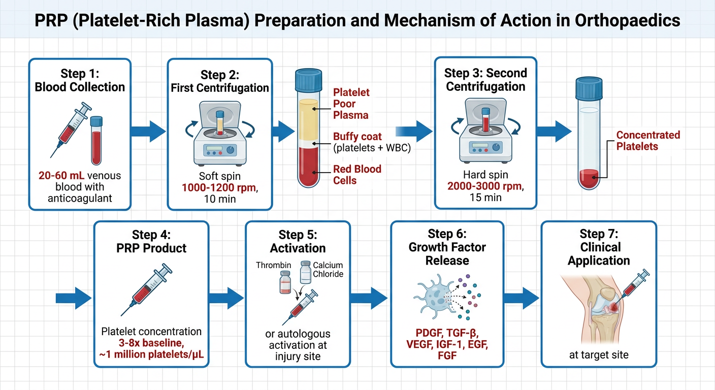 PRP Preparation Flowchart