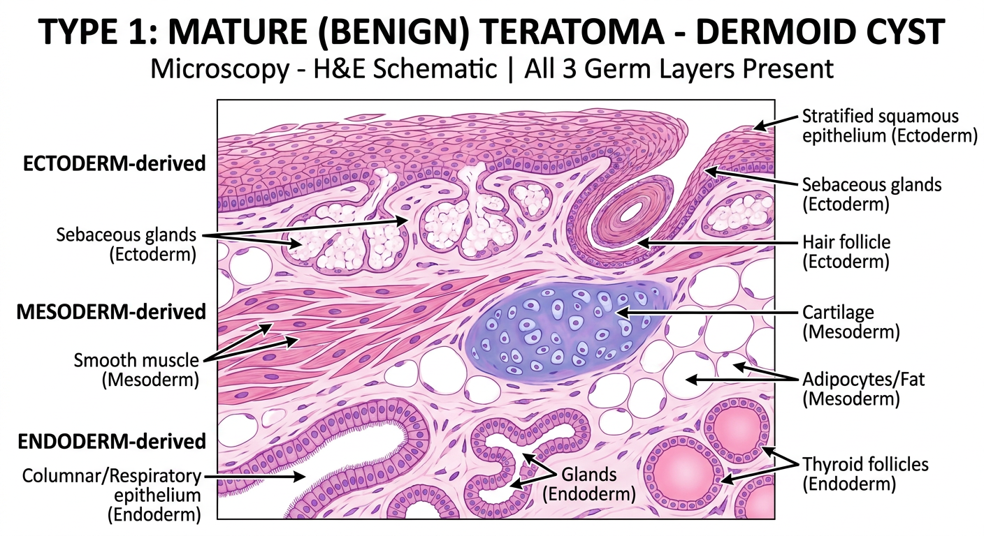Mature Teratoma Histology