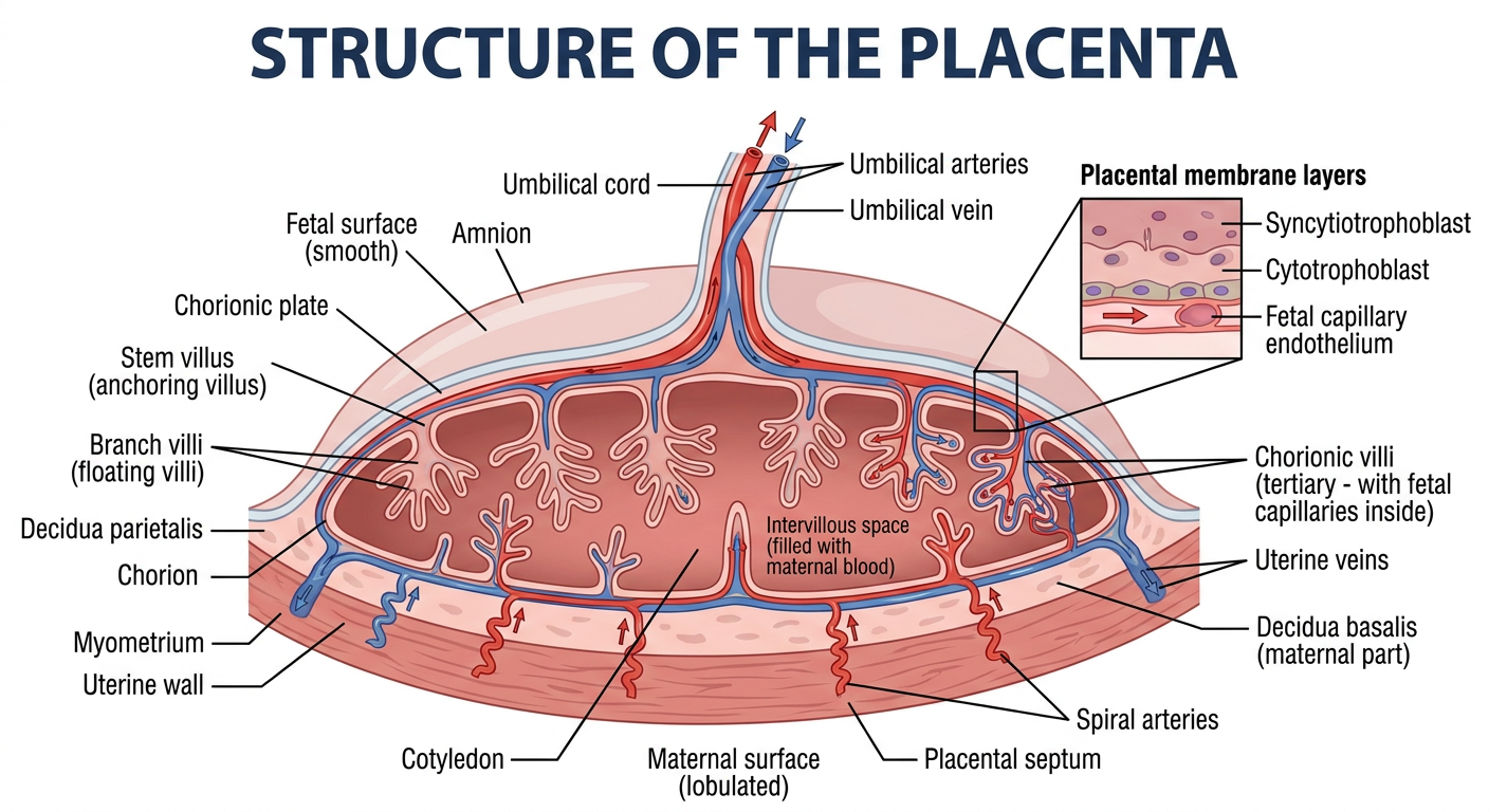 Structure of the Placenta