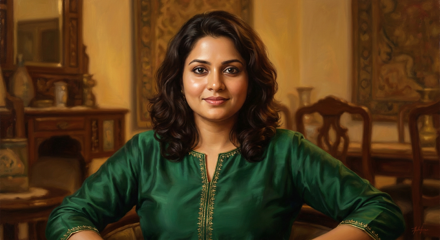 Spouse portrait based on Vedic chart indicators