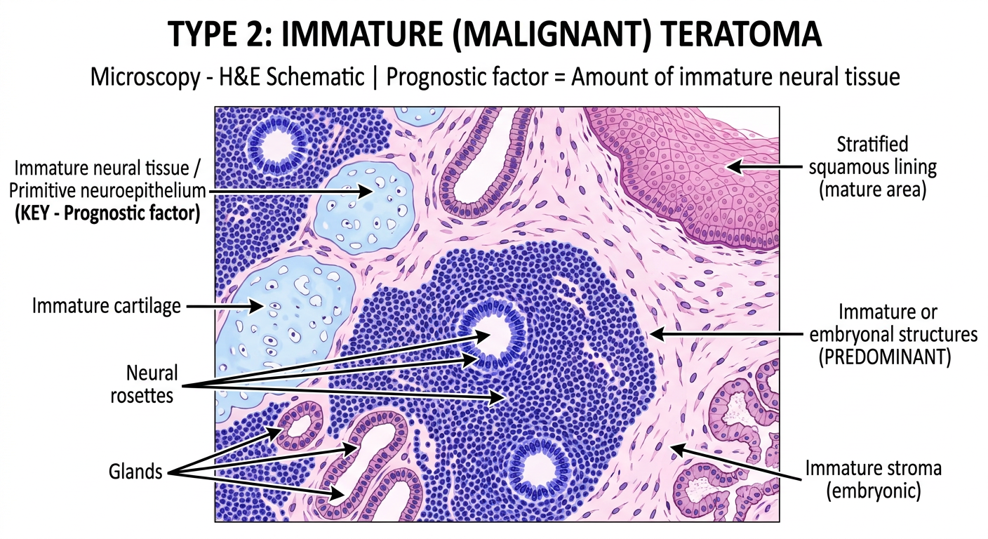 Immature Teratoma Histology