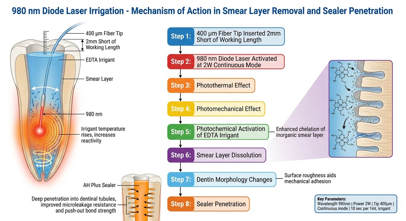 Diode Laser Mechanism of Action