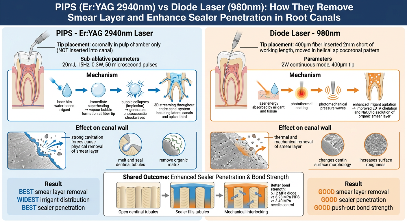 PIPS vs Diode Laser Comparison