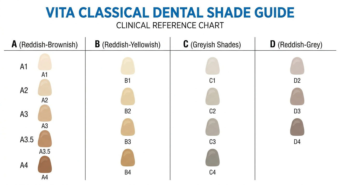 VITA Classical Shade Guide