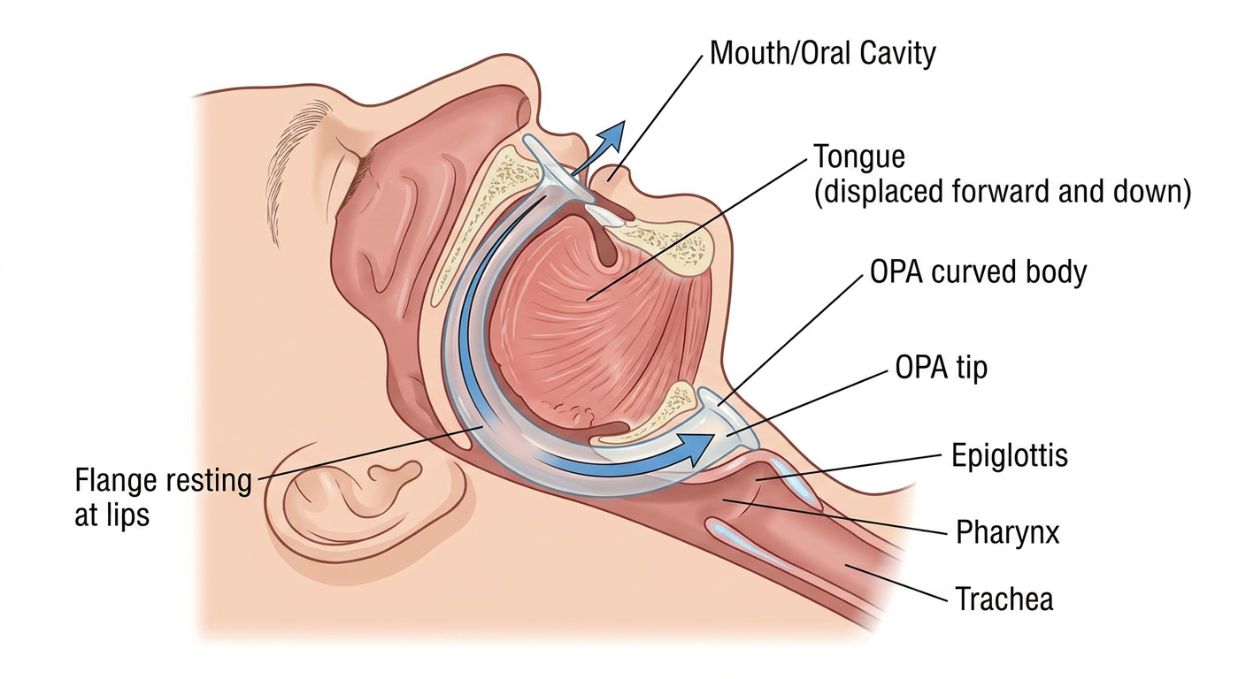 OPA Anatomical Placement