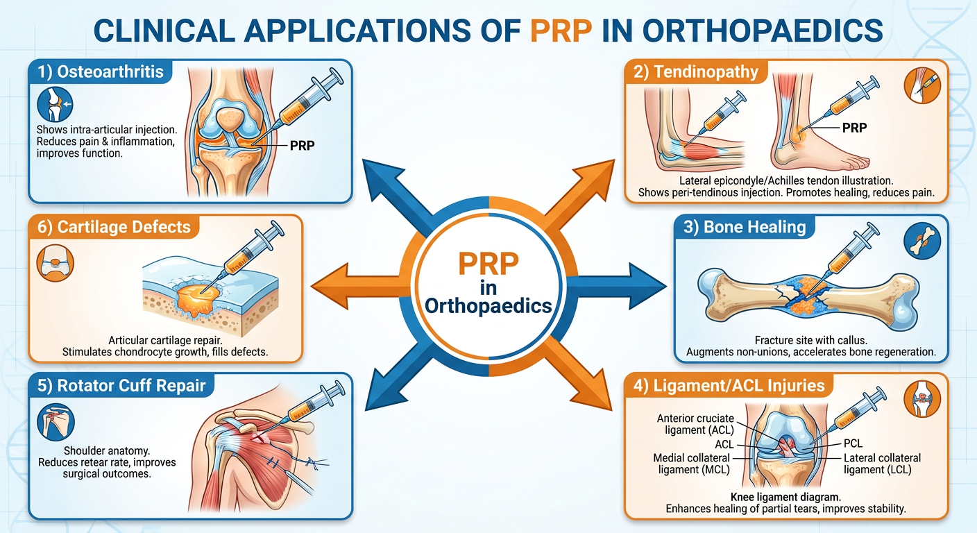 PRP Clinical Applications