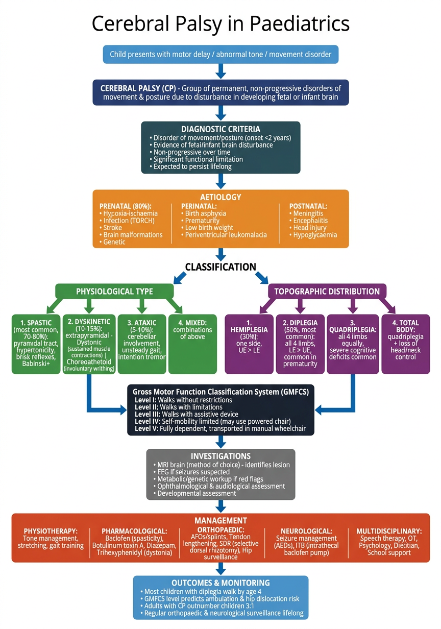 Cerebral Palsy Flowchart