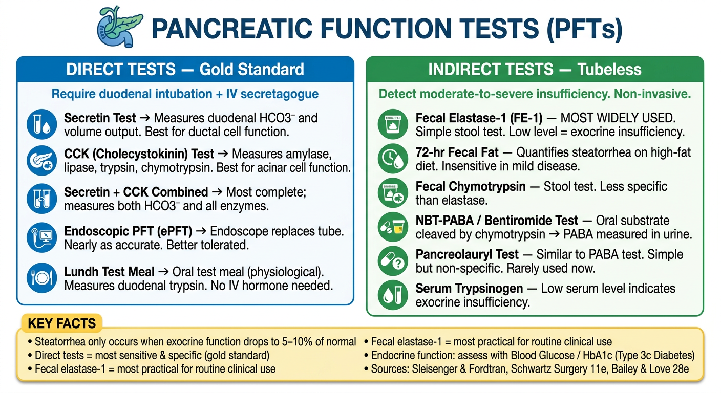 Pancreatic Function Tests