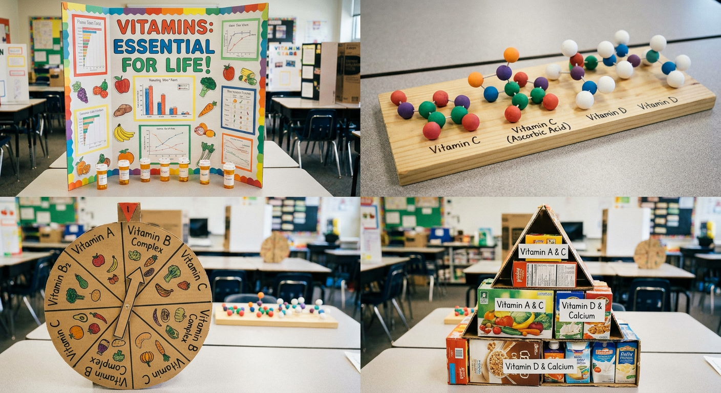 School Vitamin Project Model Ideas