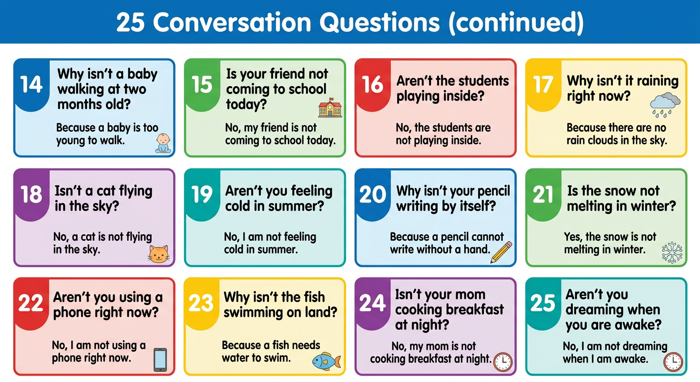 25 Conversation Q&A - Part 2