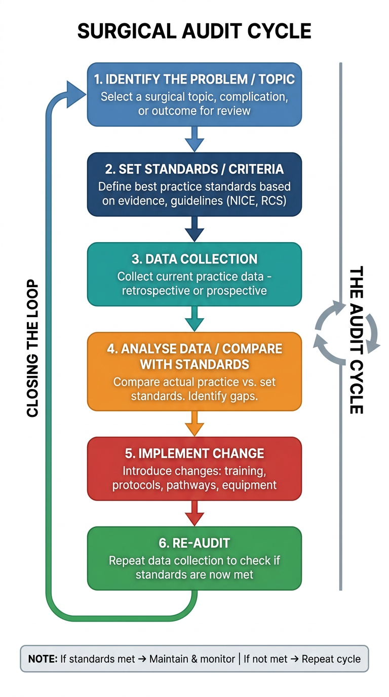 Surgical Audit Flowchart