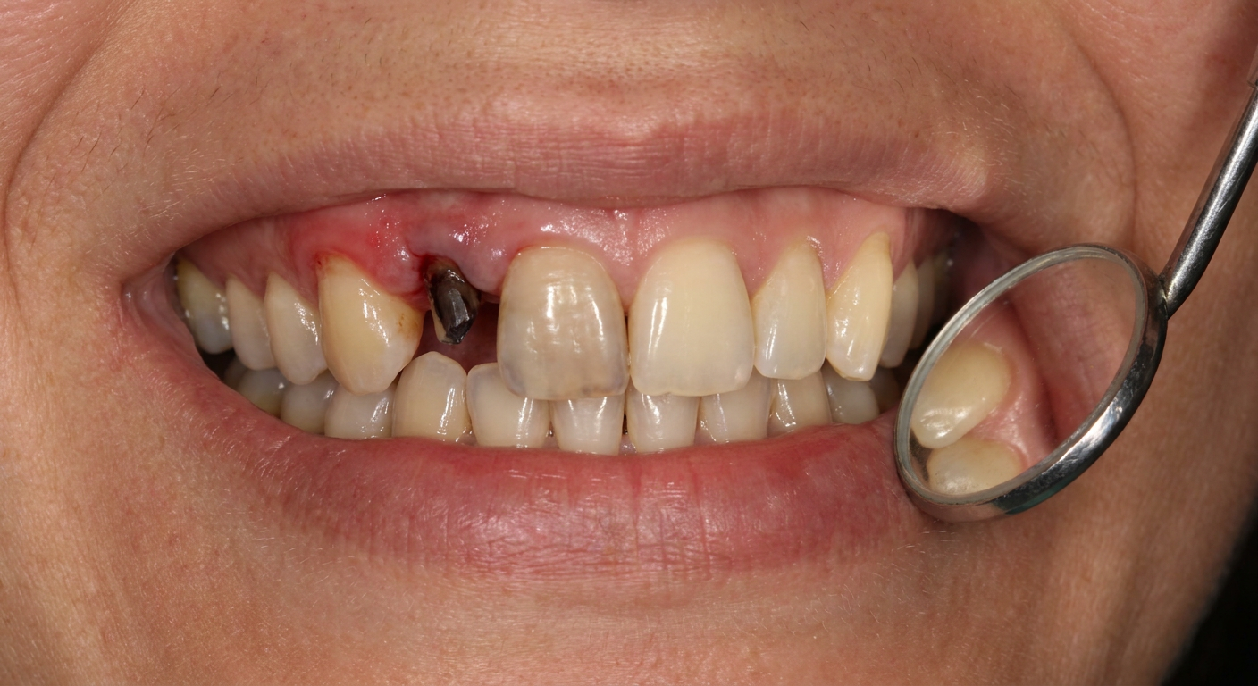 PRE-OP: Missing/Broken Upper Left Lateral Incisor