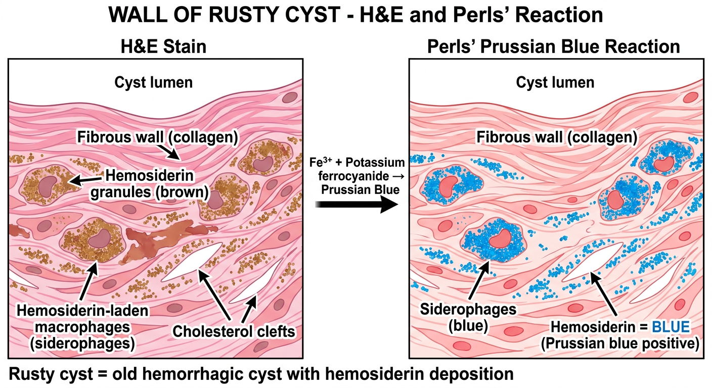 Rusty Cyst Wall