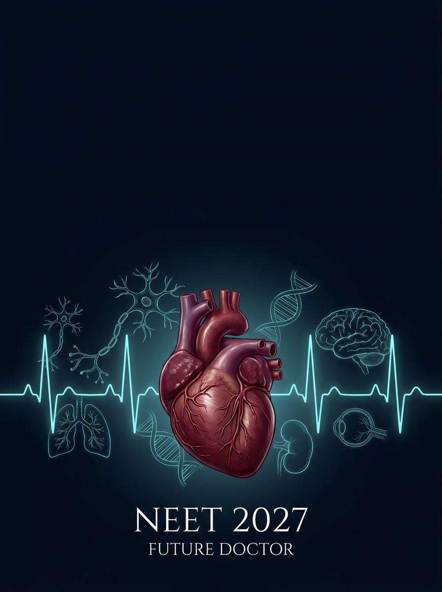 NEET 2027 Future Doctor iPad wallpaper