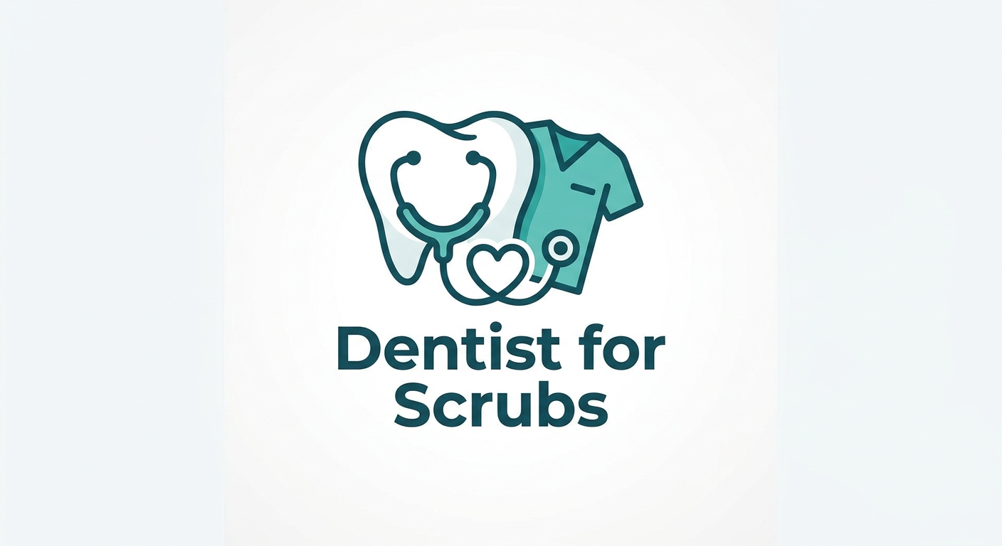 Dentist for Scrubs Logo