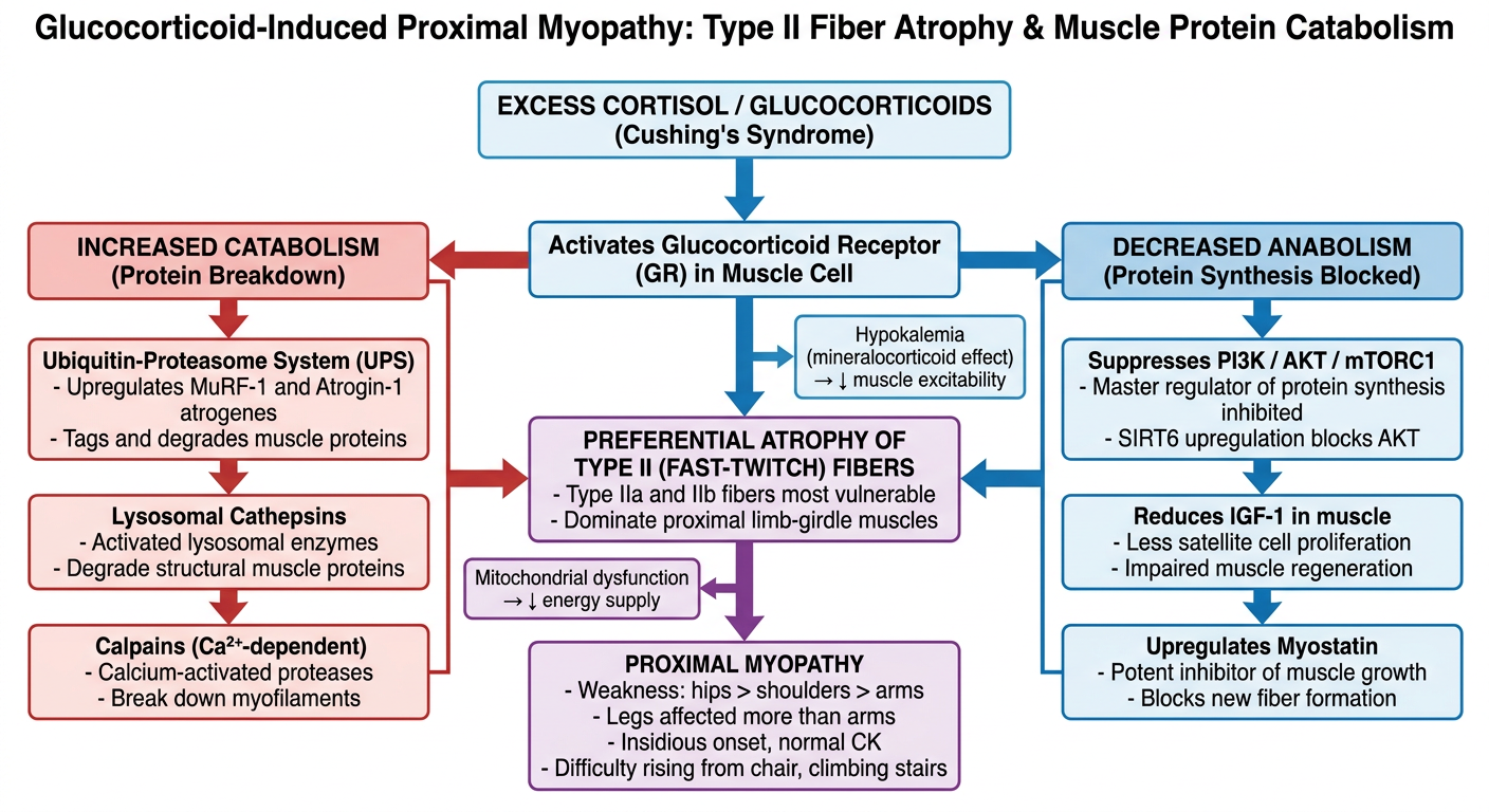 Glucocorticoid-Induced Proximal Myopathy Flowchart