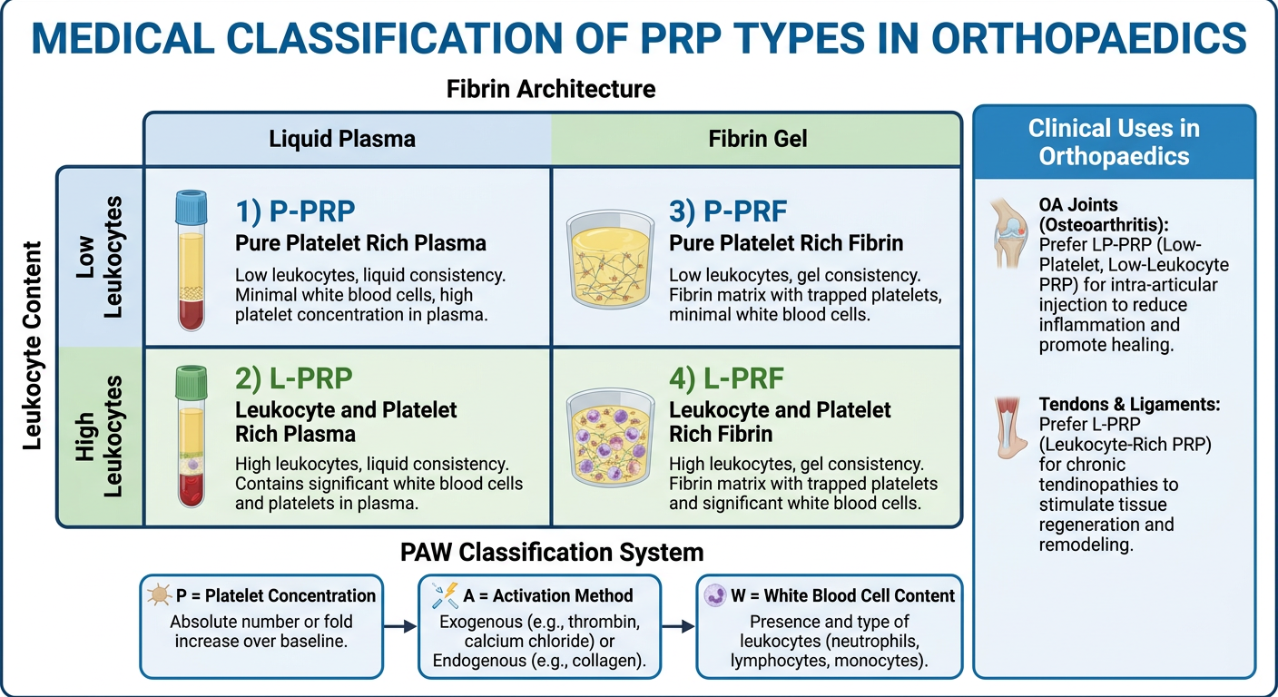 PRP Classification Diagram