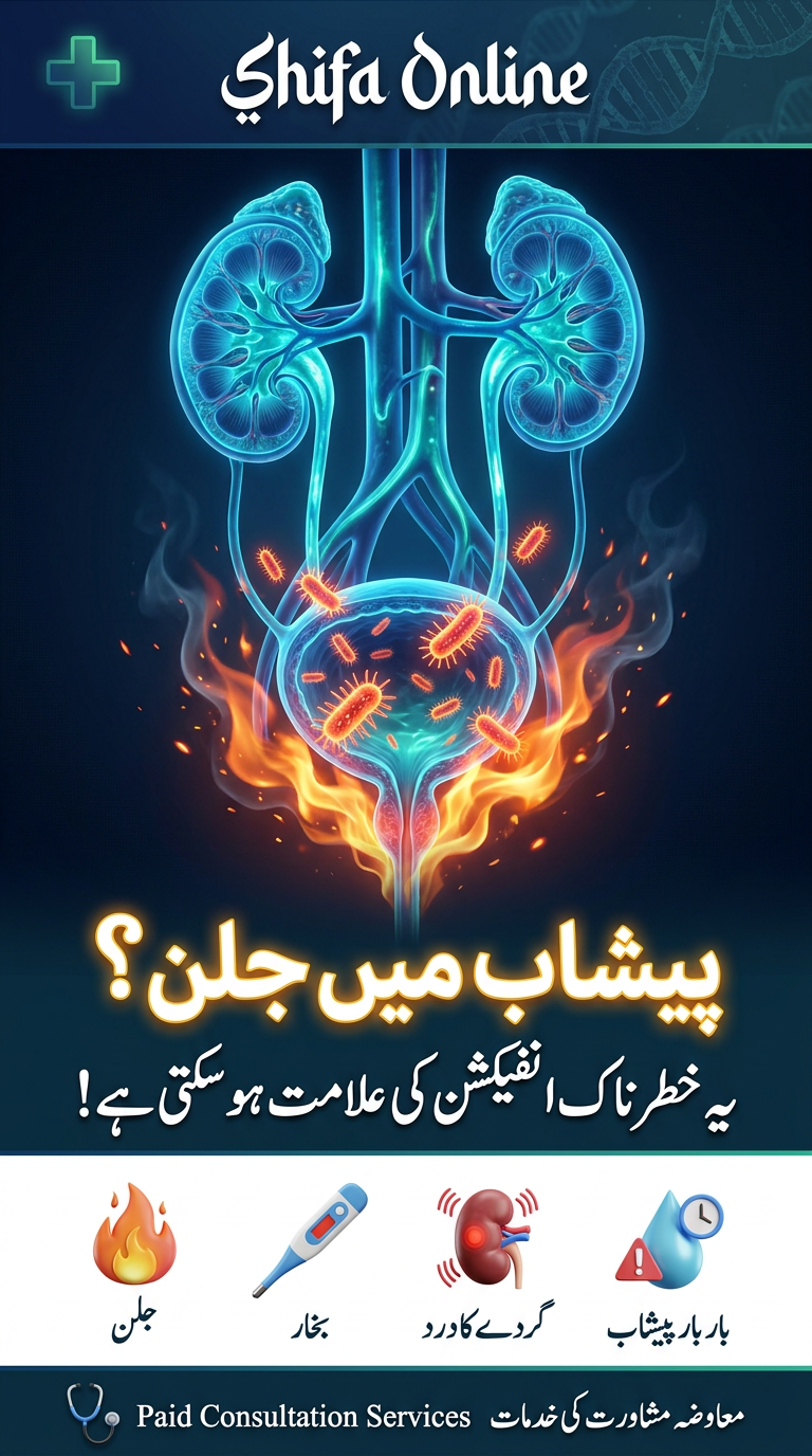 پیشاب میں جلن؟ یہ خطرناک انفیکشن کی علامت ہو سکتی ہے!
