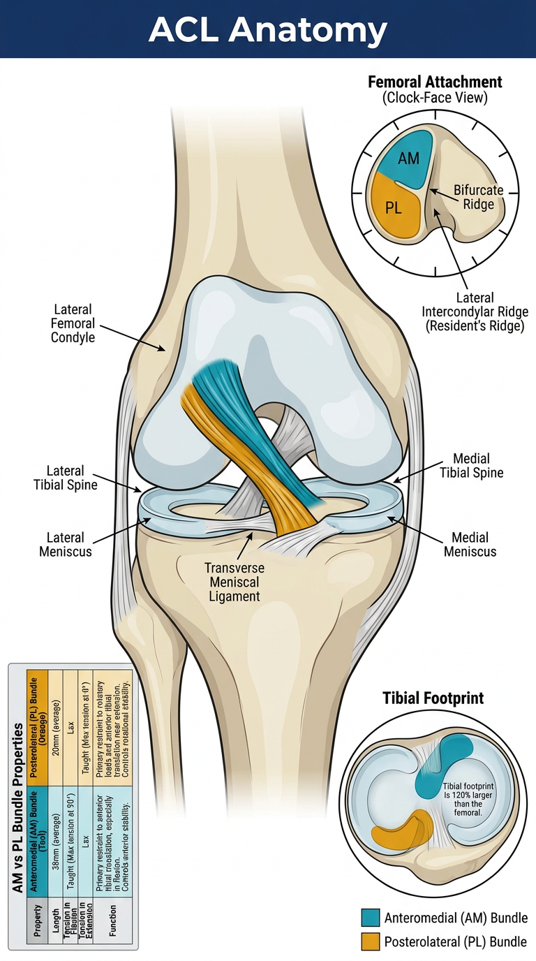ACL Anatomy Poster