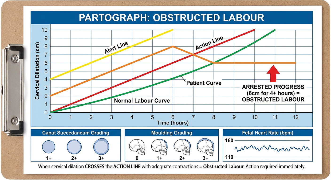 Partograph in Obstructed Labour