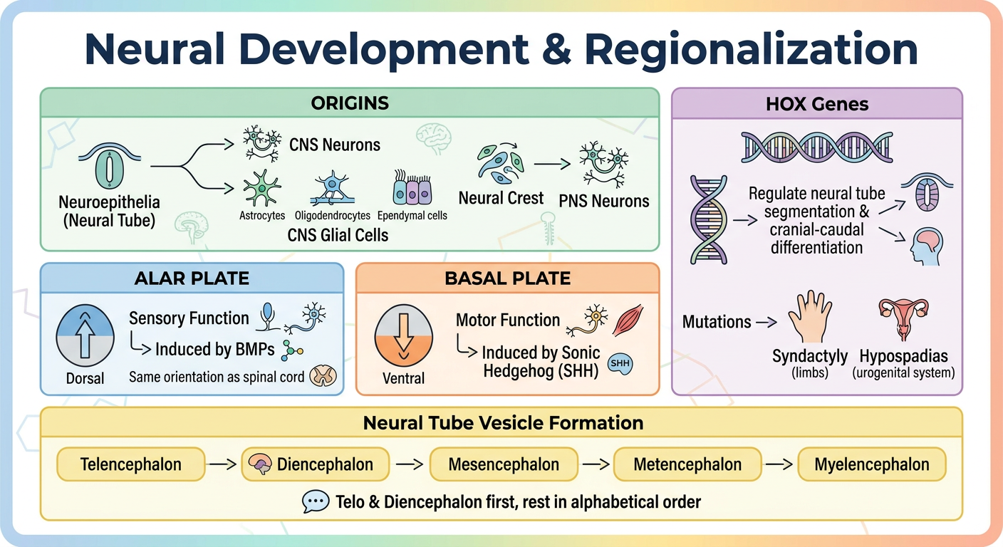 Neural Development & Regionalization