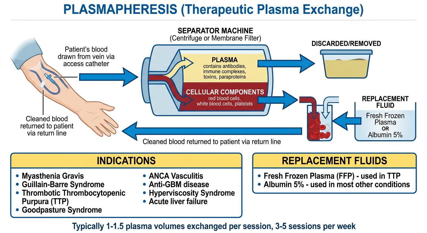Plasmapheresis Diagram