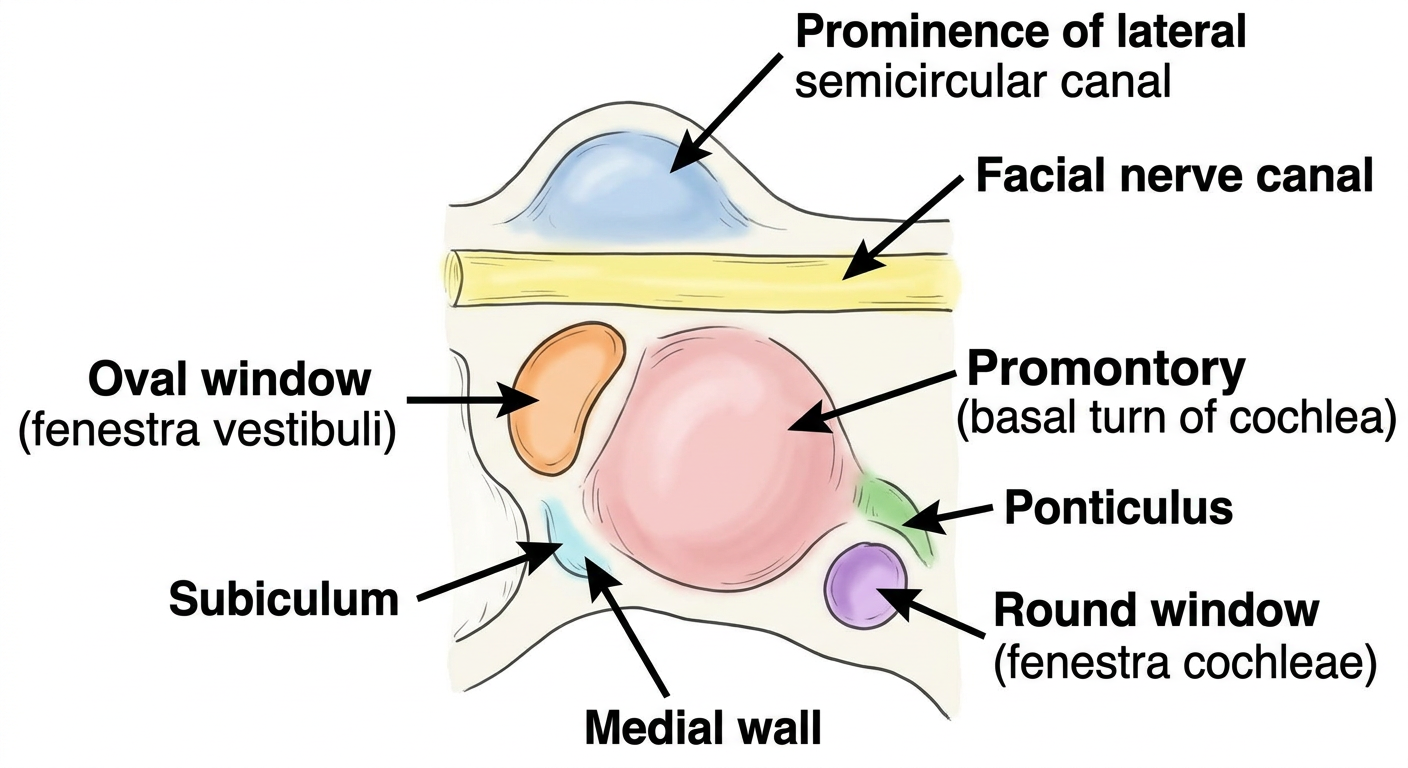 Medial Wall of Middle Ear