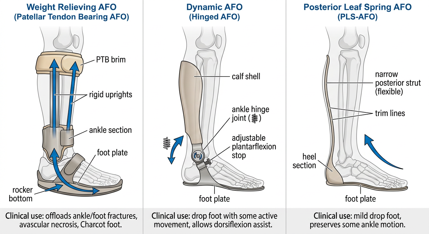 AFO Types Diagram