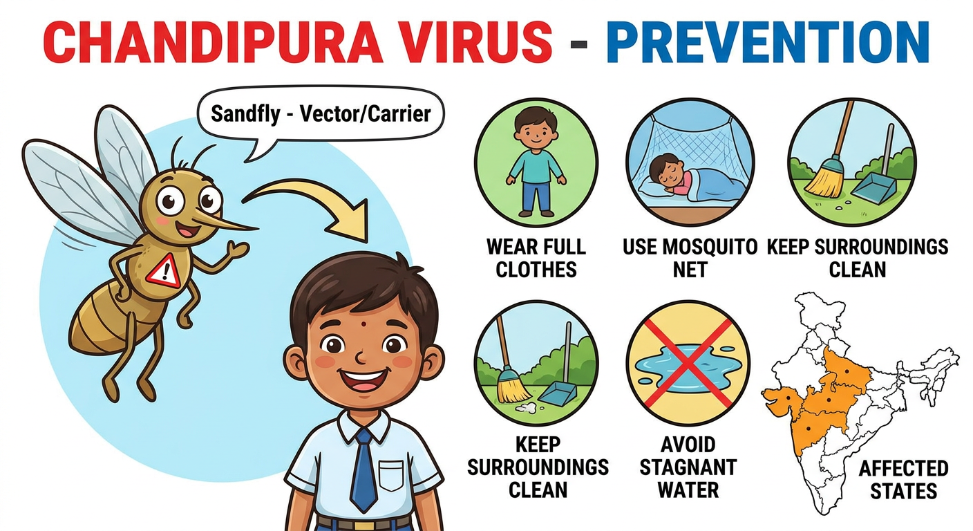 Chandipura Virus - Prevention Poster