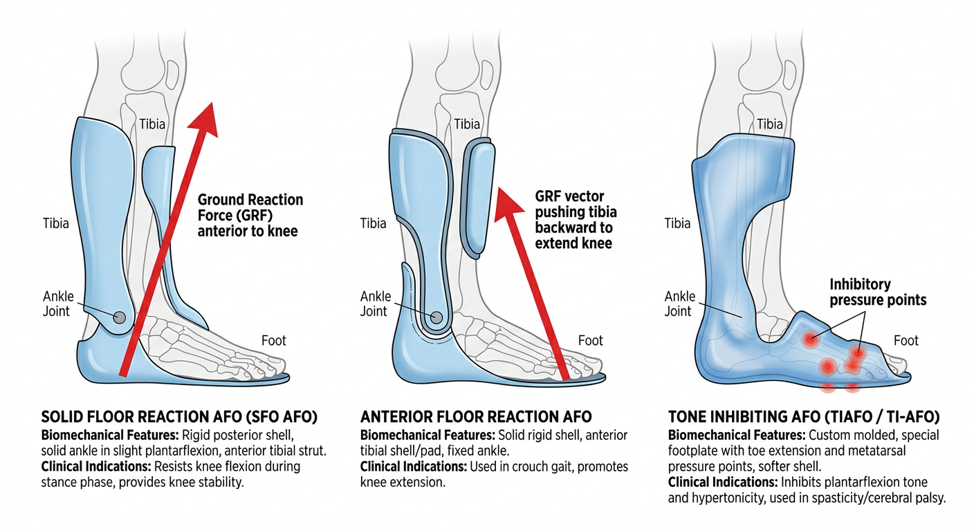 AFO Types Diagram