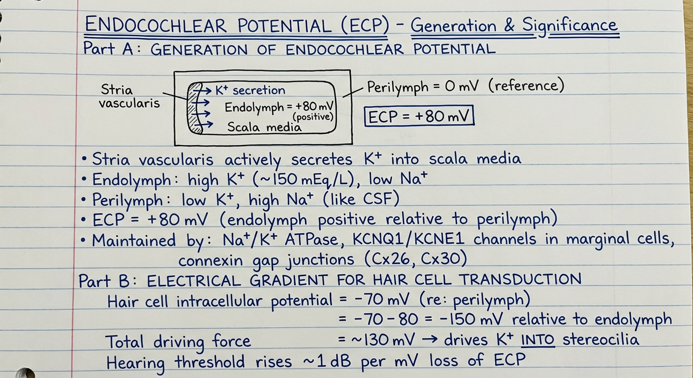 Page 3 - Endocochlear Potential Generation