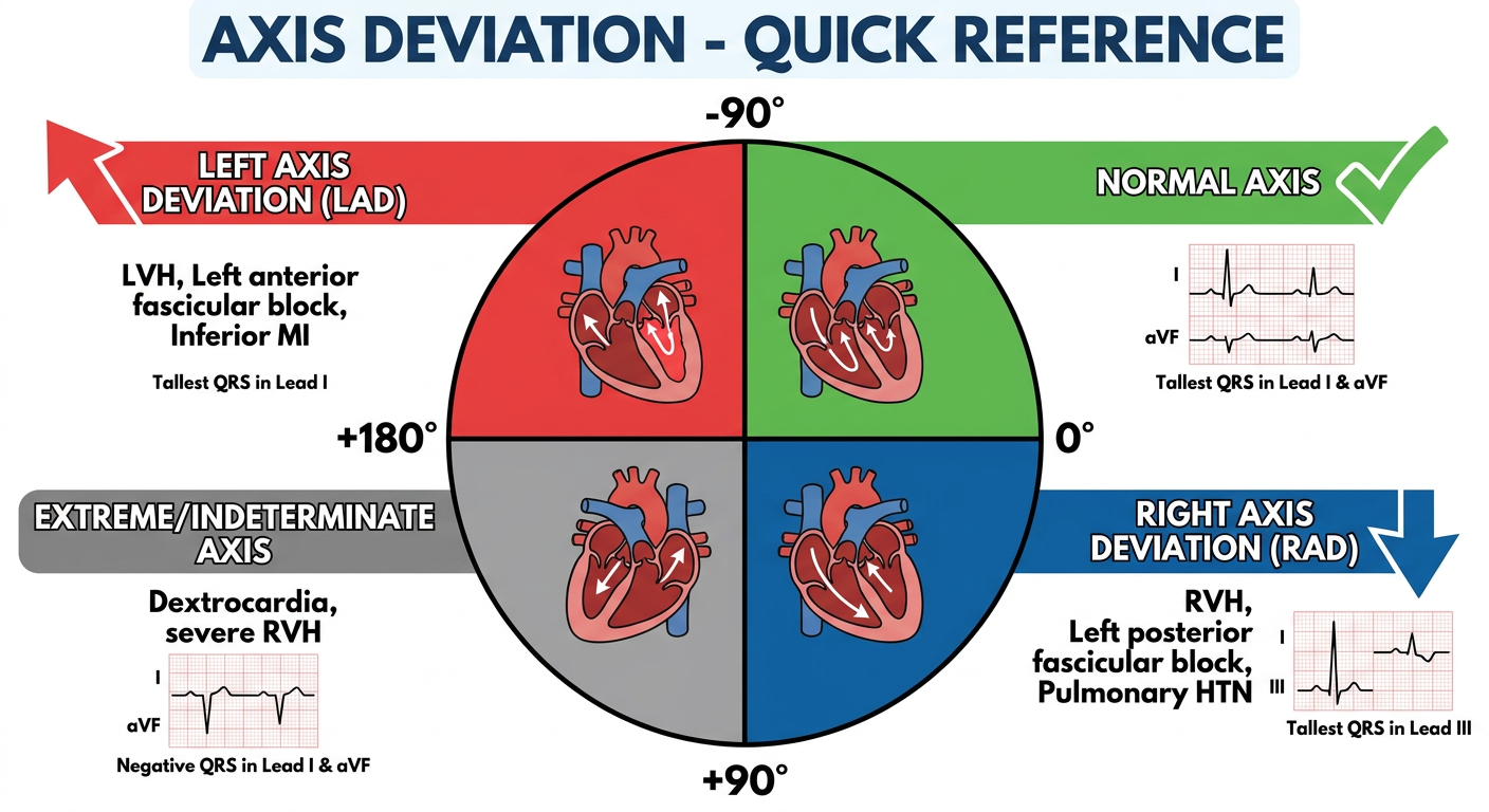 Axis Deviation Zones
