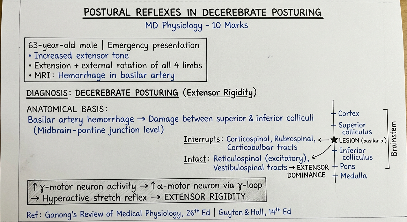 Page 1 - Decerebrate Posture Introduction