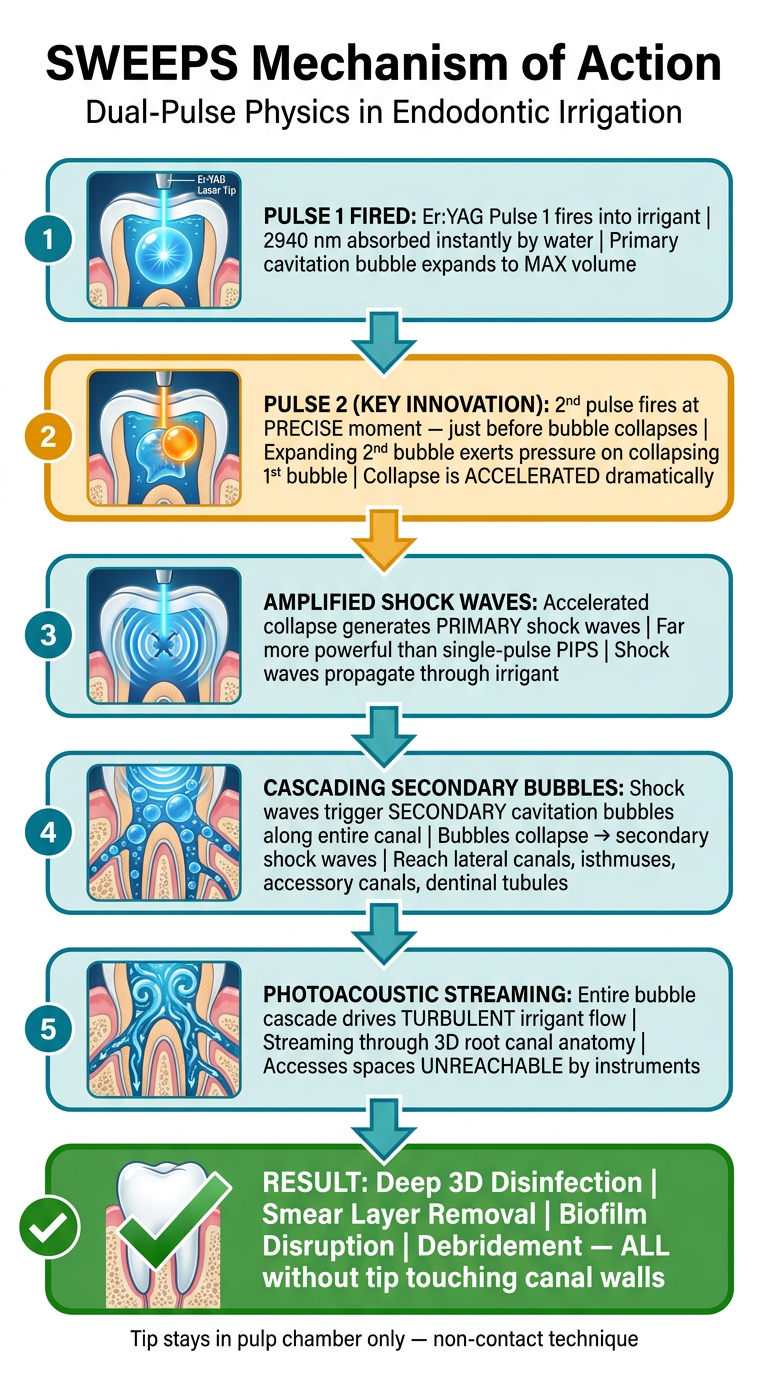 SWEEPS Mechanism of Action Flowchart