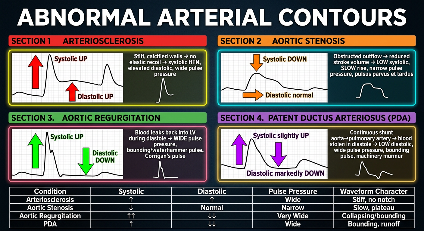 Abnormal Arterial Contours