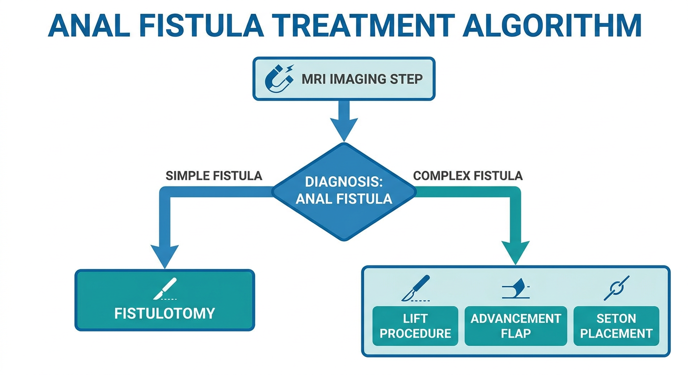 Anal Fistula Treatment Algorithm