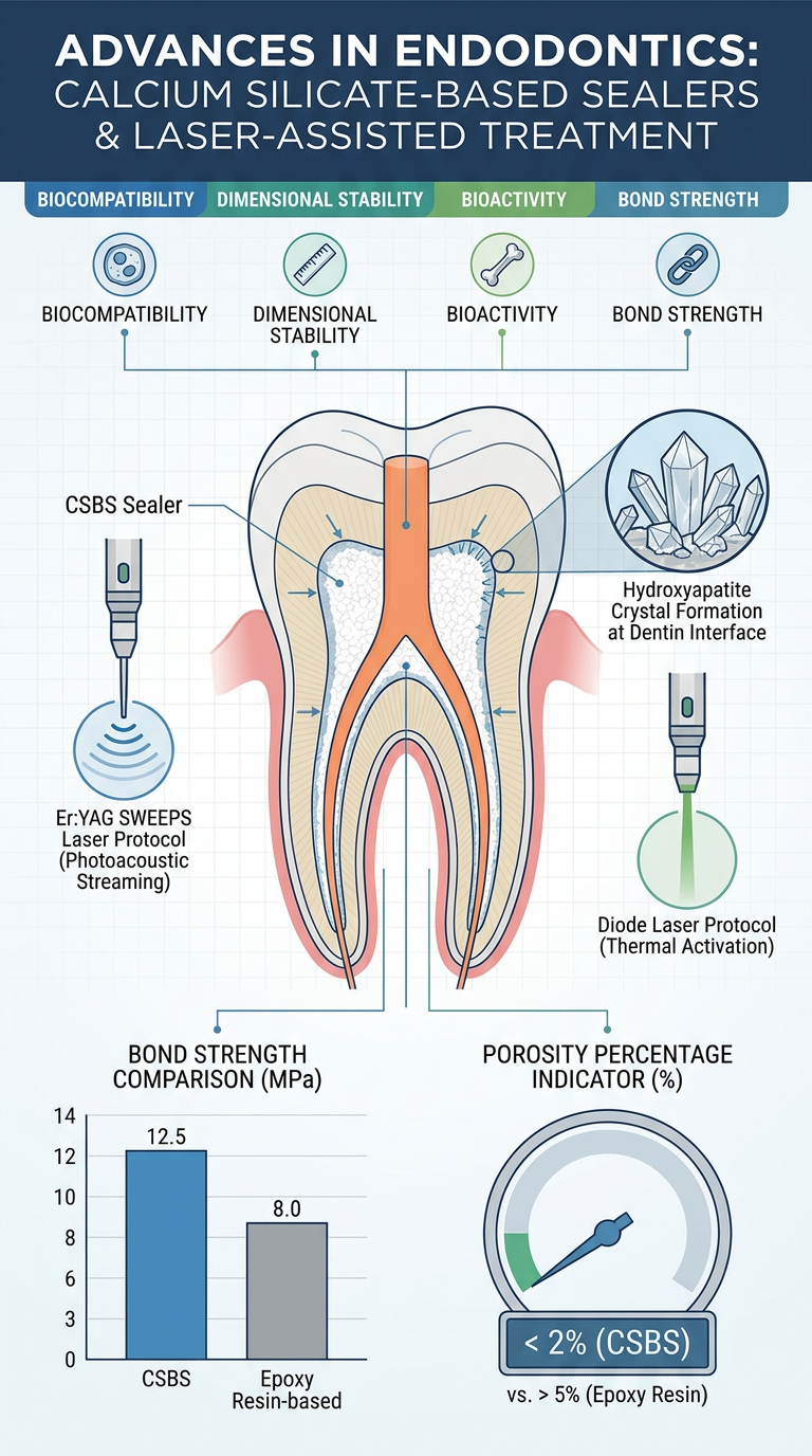 Calcium Silicate-Based Sealers & Laser-Assisted Root Canal Treatment