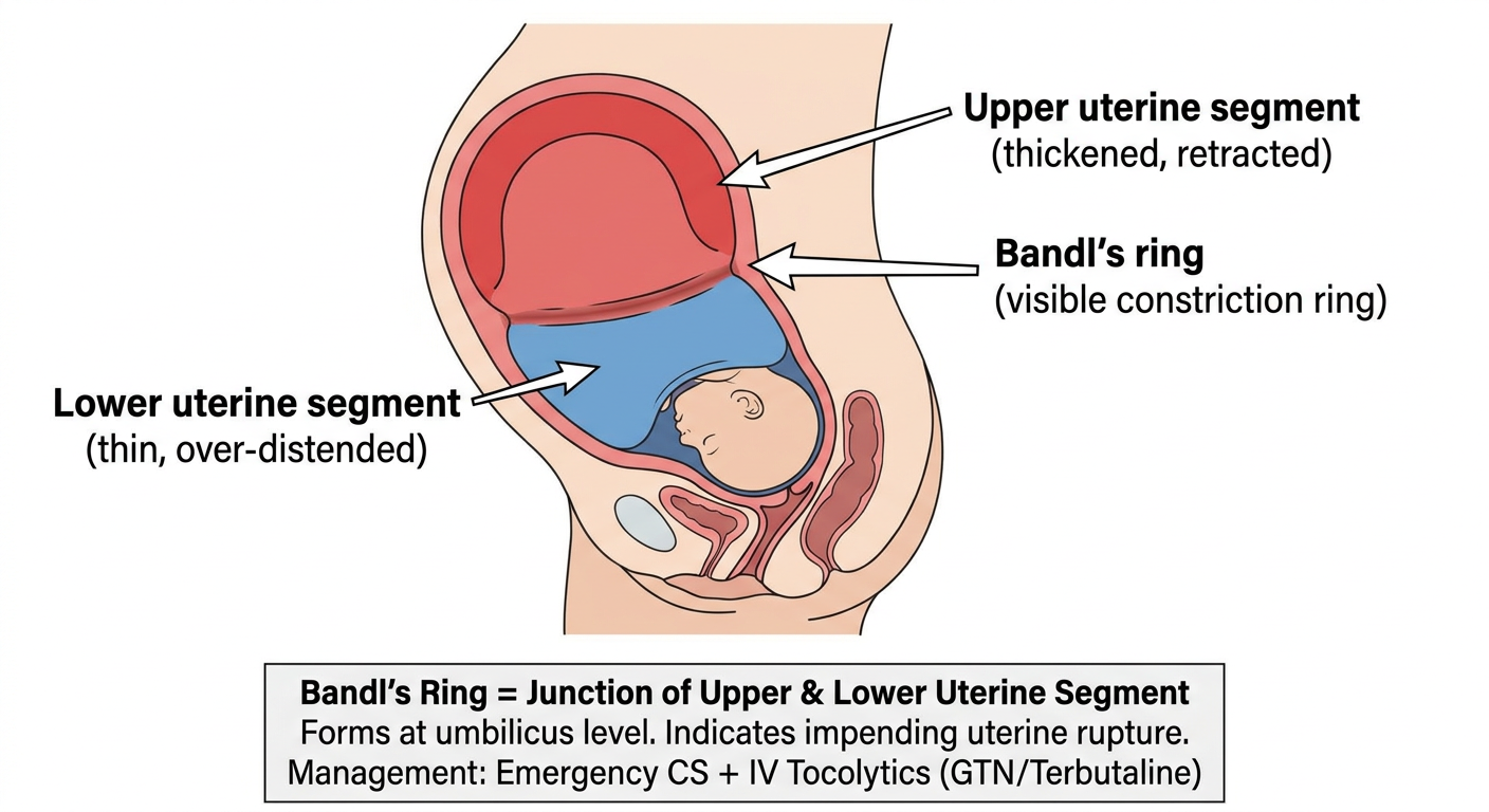 Bandl's Ring in Obstructed Labour