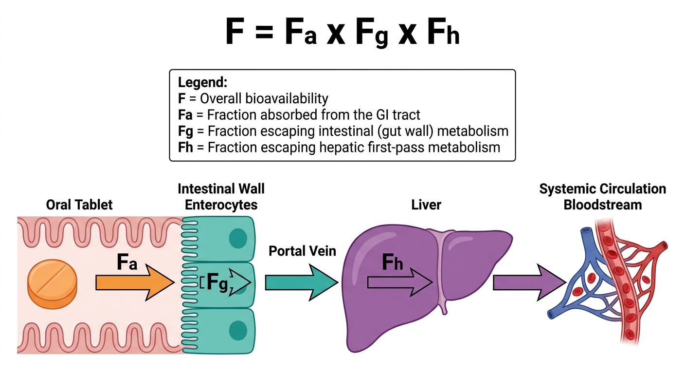 Overall Bioavailability Formula