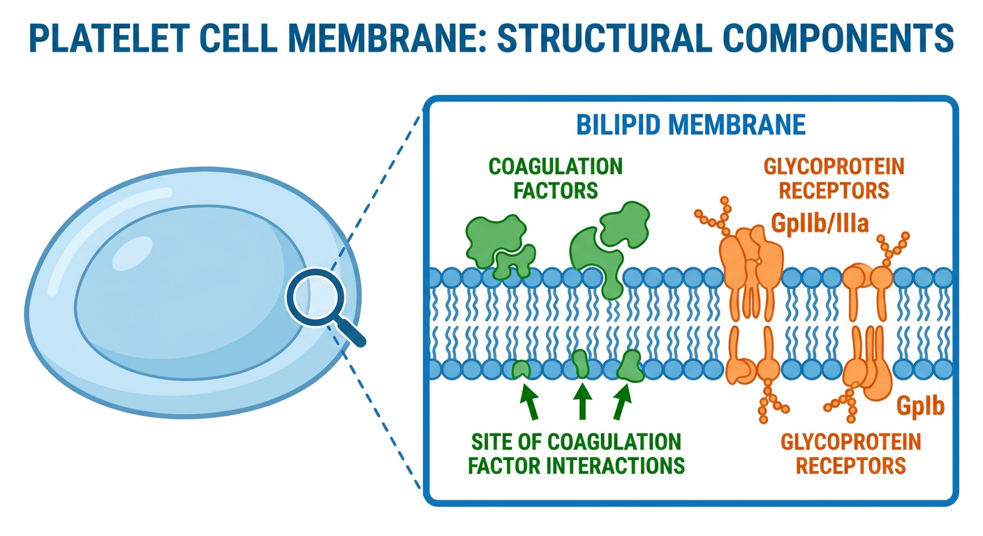 Platelet Cell Membrane Structure