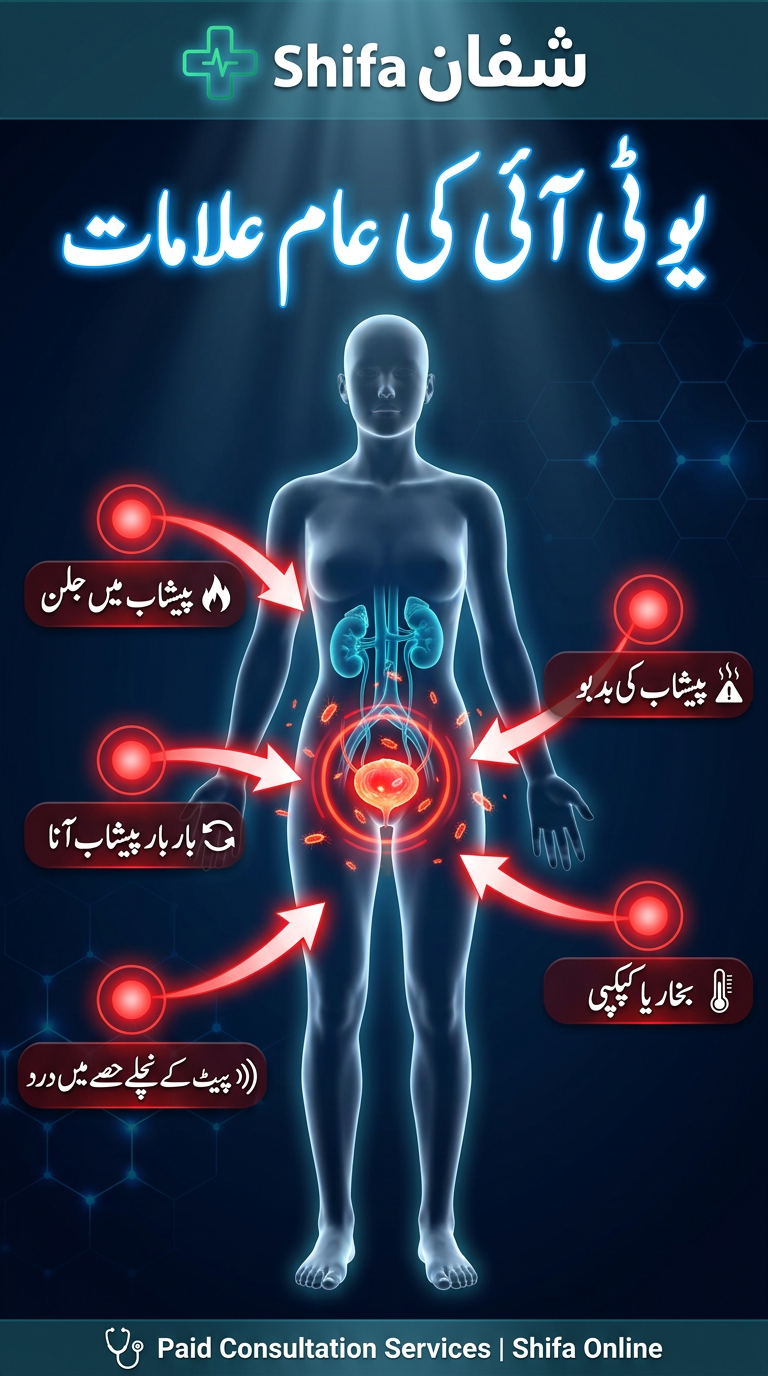 Scene 2 – یو ٹی آئی کی عام علامات