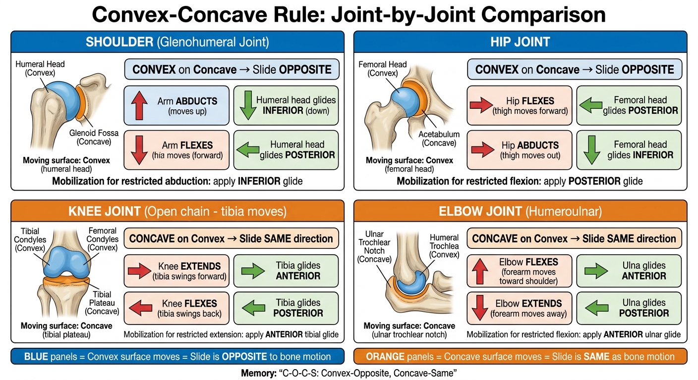 Convex-Concave Rule - Joint Comparison Guide