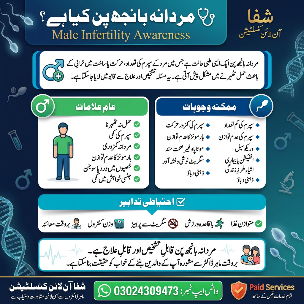 مردانہ بانجھ پن - Male Infertility Awareness