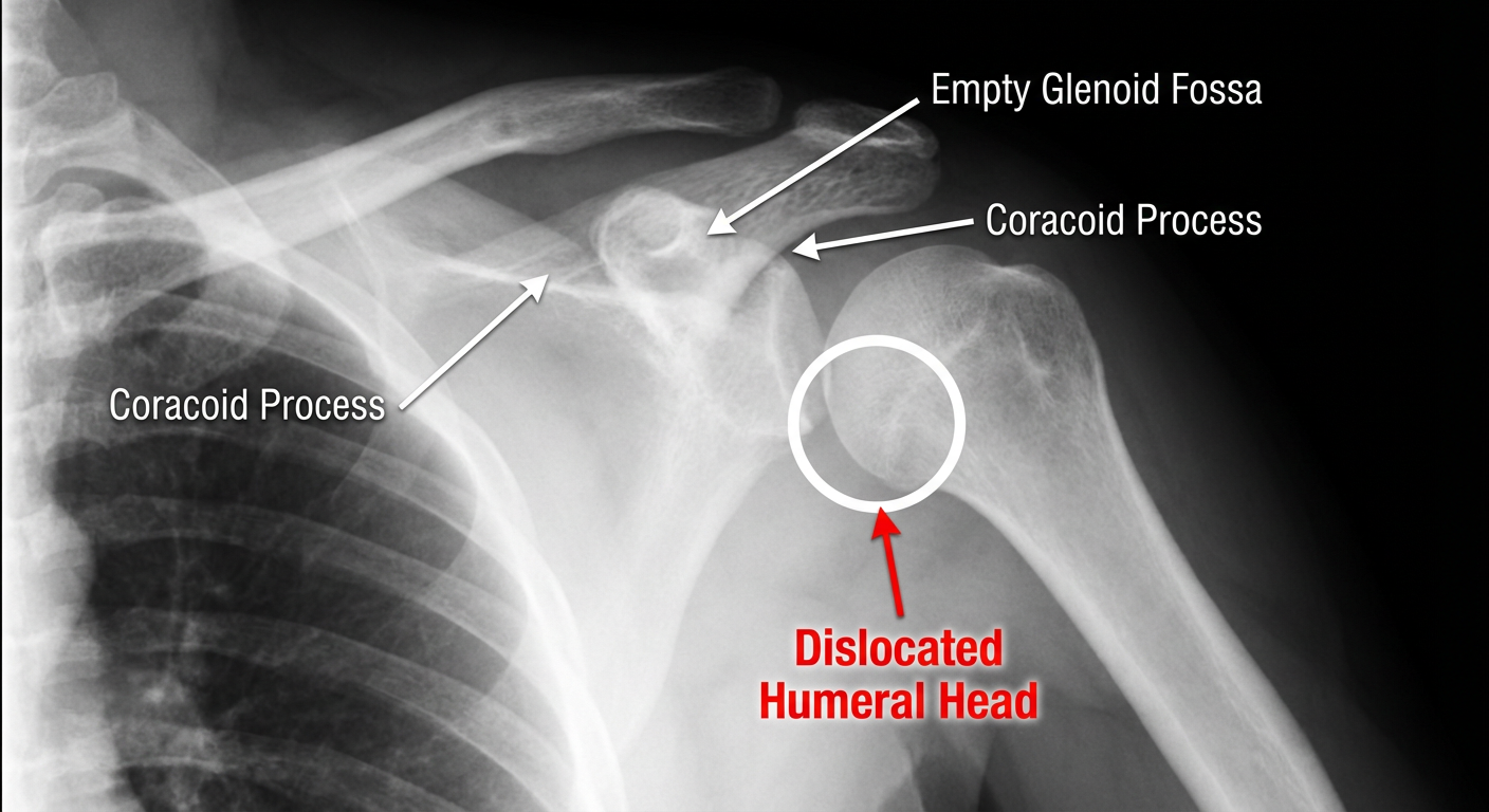Annotated Shoulder X-ray