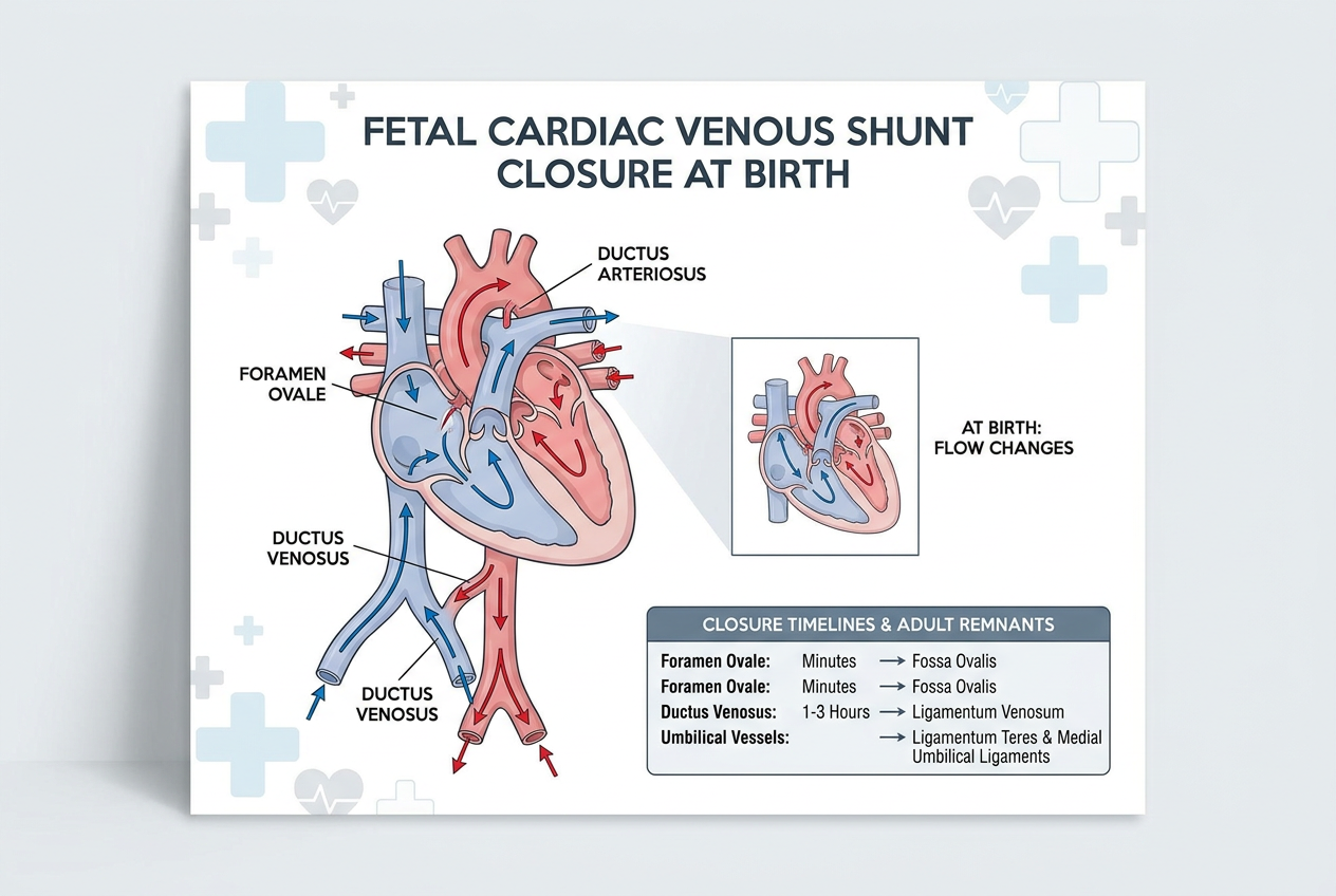 Postcard - Closure of Fetal Cardiac Venous Shunts