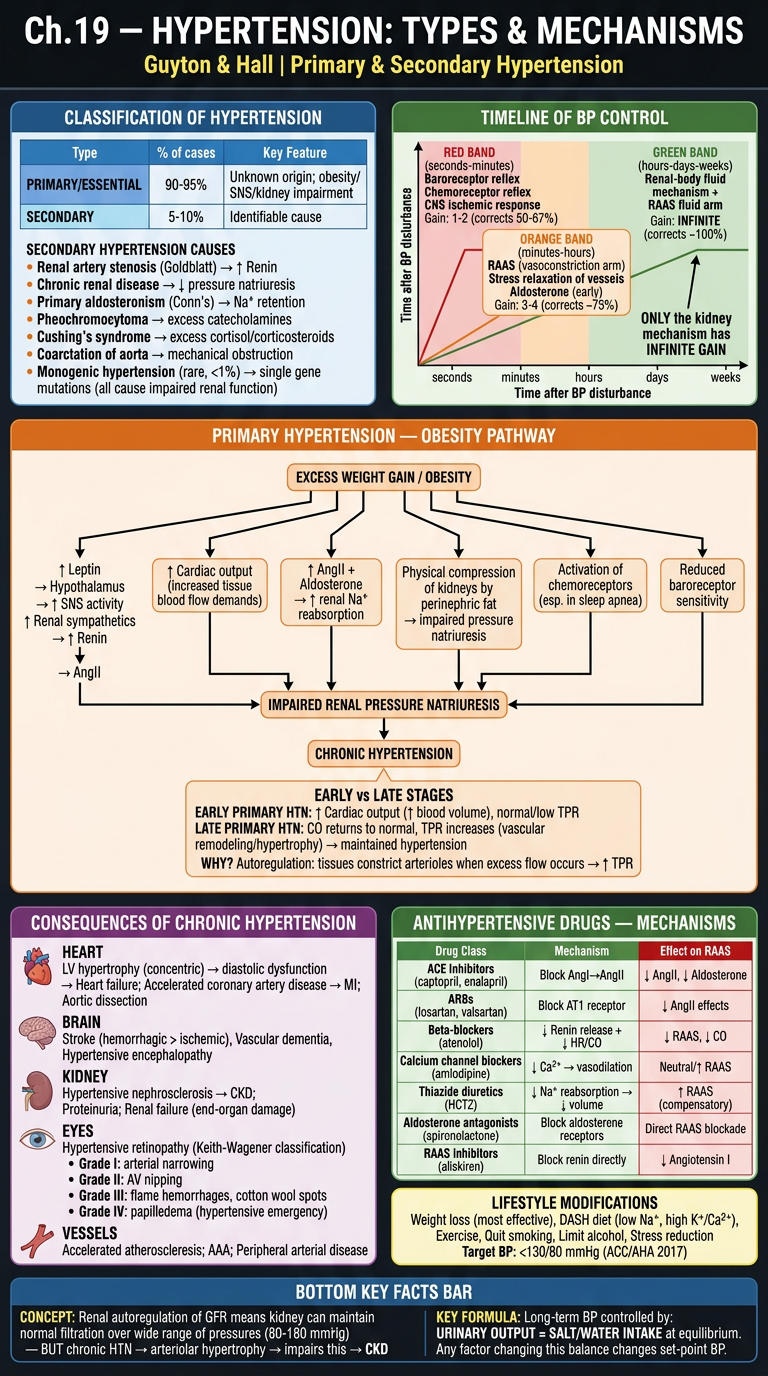 Ch19 Part 2 — Hypertension Types & Mechanisms