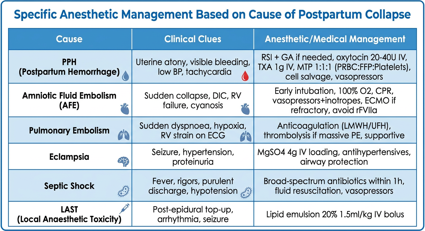 Cause-Specific Management